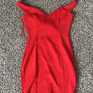 Super Cute Red Mini Dress